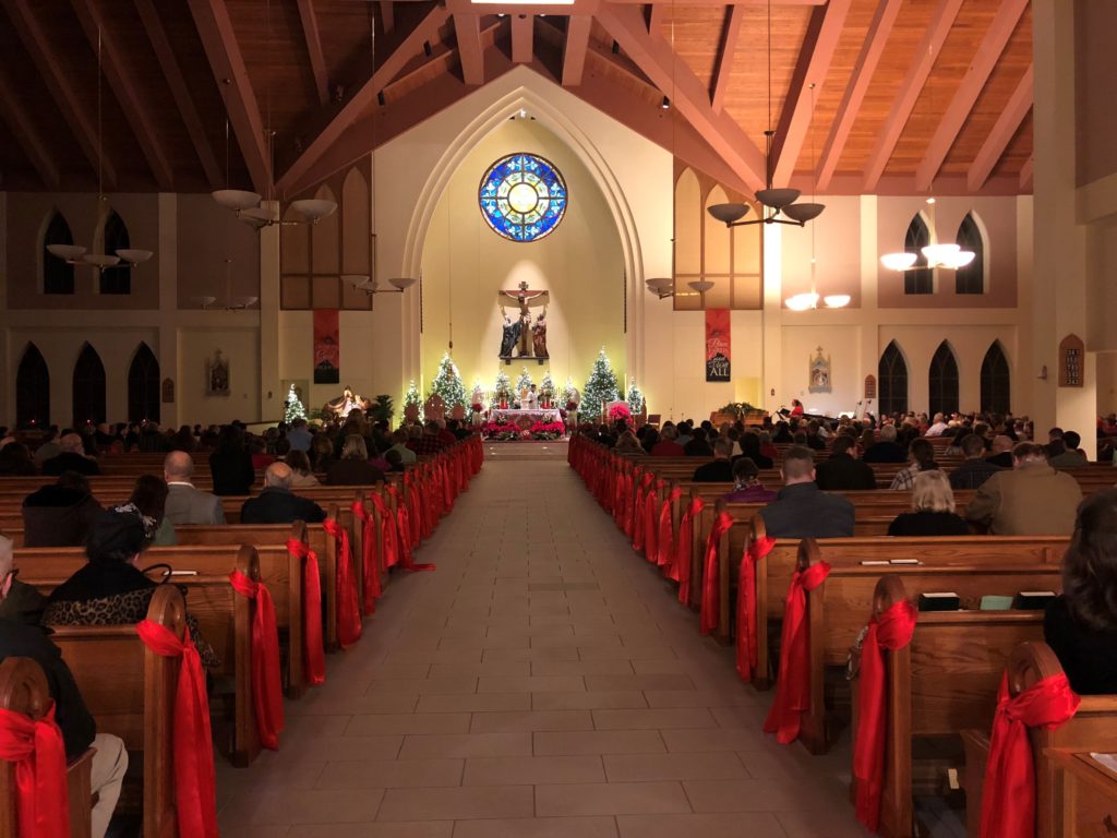 Christmas Mass St John Roman Catholic Church Westminster Md